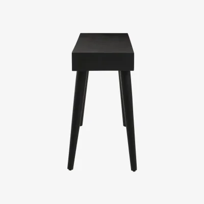 The Range Boho Black and White Two Drawer Console Table - Black