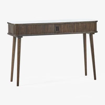 The Range Arya Console Table - Dark Brown