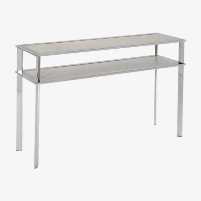 The Range Piermount Console Table - White