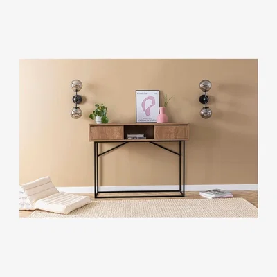 The Range New Laxus Console Table - Walnut
