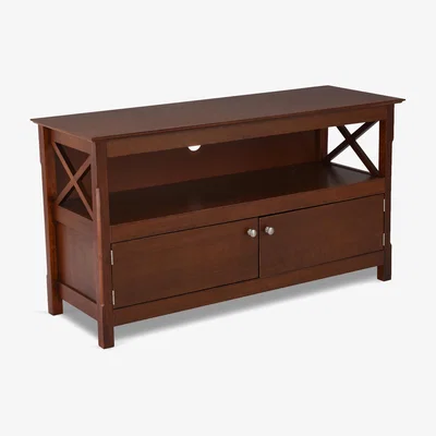 The Range Media TV Console Table - Brown