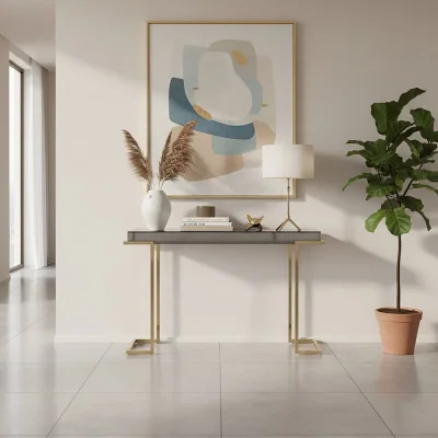 The Range Kaso Console Table - Gold