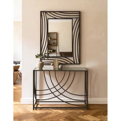 The Range Logan Console Table - Black