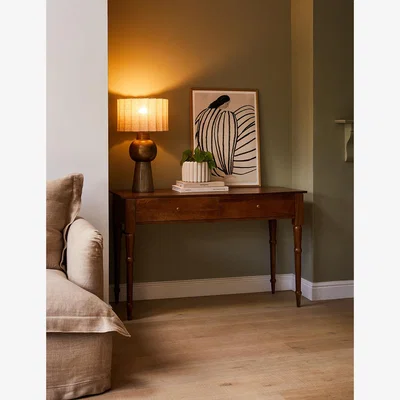 Rose & Grey Antique Style Mango Wood Console Table