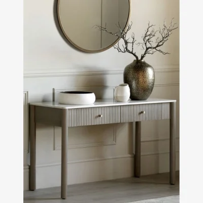 Rose & Grey Charlie Marble Topped Console Table