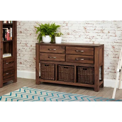 Teddy Beau Baumhaus Mayan Walnut Console Table