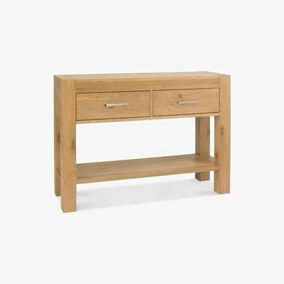 Teddy Beau Bentley Turin Light Oak Rectangle Console Table