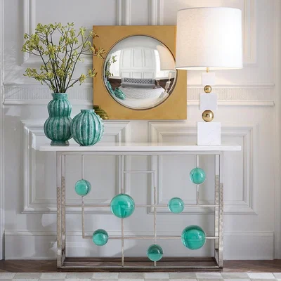 Tobias Oliver Jonathan Adler I Globo Fretwork Console
