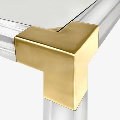 Tobias Oliver Jonathan Adler I Jacques Console I Brass