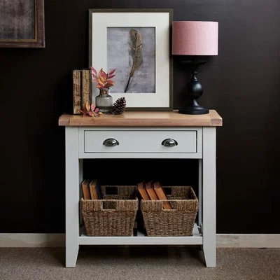 Woods Furniture Tetbury Painted Oak Console Table