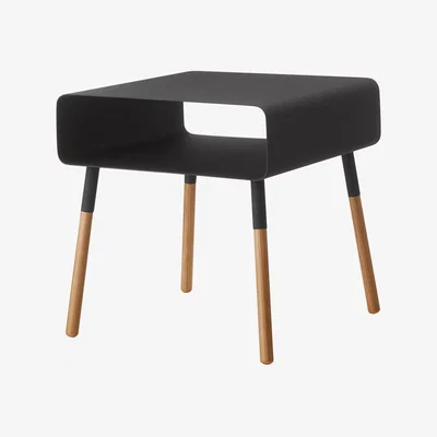 Amara Yamazaki - Plane Low Side Table - Black