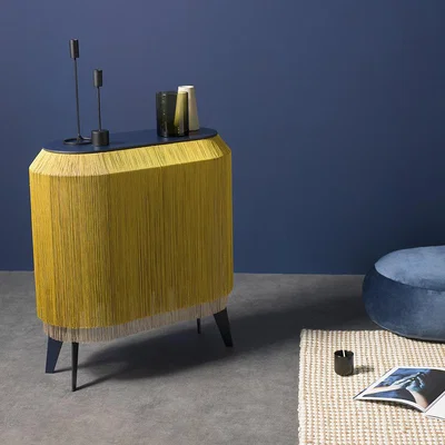Amara ibride - Baby Alpaga Side Table - Chic Gold