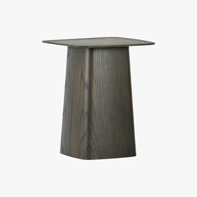Amara Vitra - Wooden Side Table - Black - Small