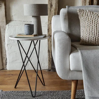 Amara Retreat - Marble Top Side Table