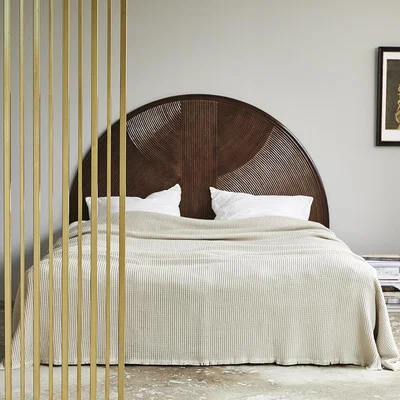 Amara Nordal - Orco Room Divider - Golden Metal