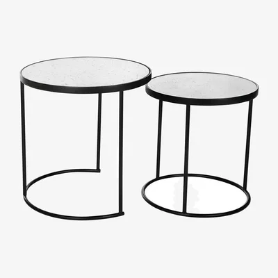 Amara Round Table with Glass Top