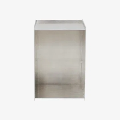 Amara Frama - Rivet Box Table - Aluminium