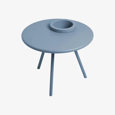 Amara Fatboy - Bakkes Side Table - Calcite Blue