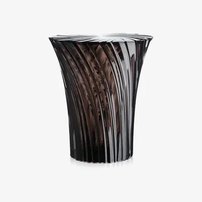 Amara Kartell - Sparkle Stool/Side Table - 44cm - Smoke