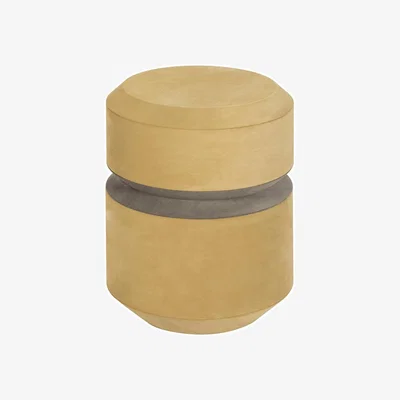 Amara Yoyo Suede Side Table