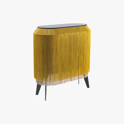 Amara ibride - Baby Alpaga Side Table - Chic Gold