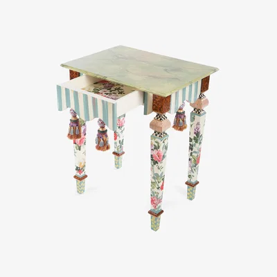 Amara MacKenzie-Childs - Marble Side Table - Multi