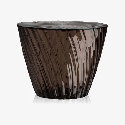 Amara Kartell - Sparkle Stool/Side Table - 35cm - Smoke