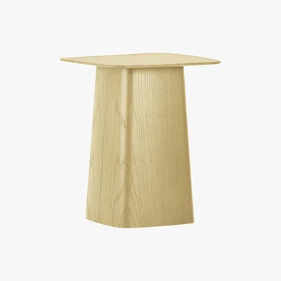 Amara Vitra - Wooden Side Table - Light Oak - Small