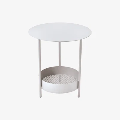 Amara Fermob - Salsa Side Table - Cotton White