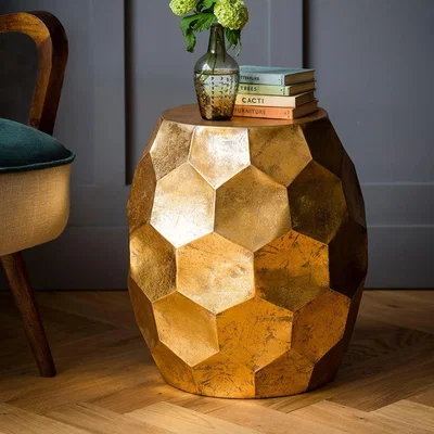 Atkin & Thyme Honeycomb Side Table