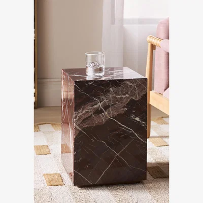 Anthropologie Grayson Marble Side Table