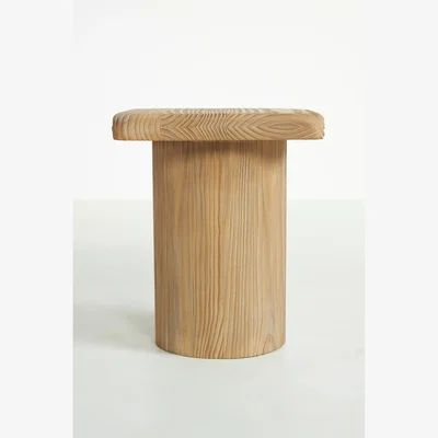 Anthropologie Margate Reclaimed-Wood Side Table