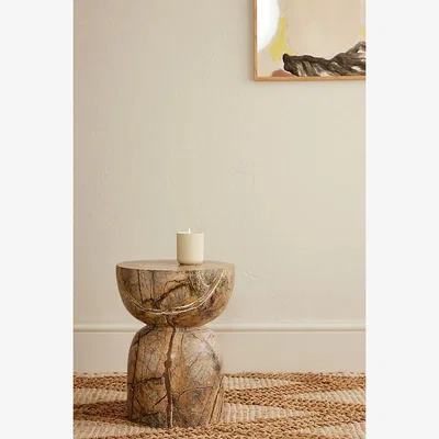 Anthropologie Marble Side Table