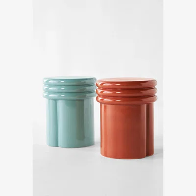 Anthropologie Georgie Ceramic Side Table