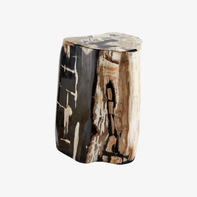 Andrew Martin Petrified Log Side Table, Side Table or Stool - Andrew Martin