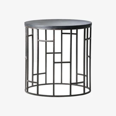 Andrew Martin Blackout Side Table, Side Table - Andrew Martin