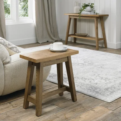 Arighi Bianchi Highgate Rustic Oak Side Table