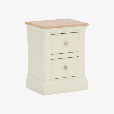 Barker and Stonehouse Staithes Mini Bedside Table, Neutral Oak Wood | Barker & Stonehouse