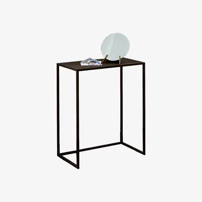 Barker and Stonehouse Sovet Italia Quadro Console Table, Brown Ceramic | Barker & Stonehouse