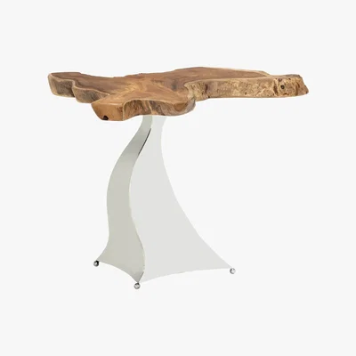 Barker and Stonehouse Caspian Promesse Solid Wood Side Table