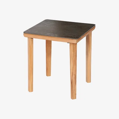 Barker and Stonehouse Barlow Tyrie Monterey Garden Side Table, Grey Ceramic | Barker & Stonehouse