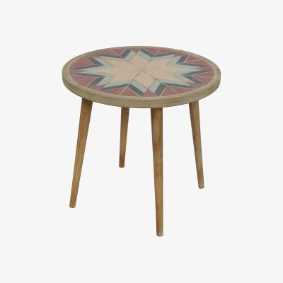 Barker and Stonehouse Handmade Round Side Table Wood | Barker & Stonehouse