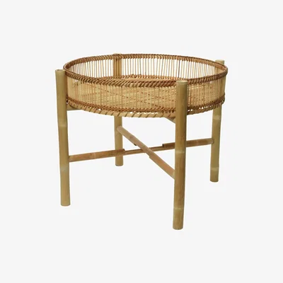 Barker and Stonehouse Bamboo Side Table