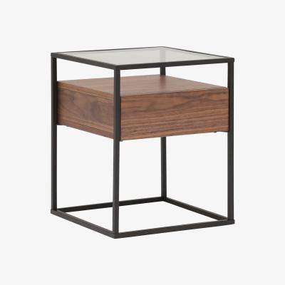 Barker and Stonehouse Vina End Table, Brown Wood | Barker & Stonehouse