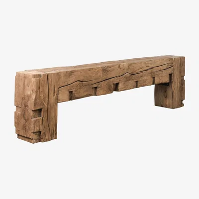 Barker and Stonehouse Timothy Oulton Noble Souls English Beam Console Table, Brown | Barker & Stonehouse