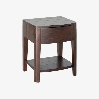 Barker and Stonehouse Zermatt Corner Table, Wood | Barker & Stonehouse