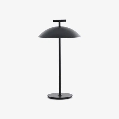 Barker and Stonehouse Kartell Mini Geen A Table Battery Lamp 20x36.5 Black | Barker & Stonehouse