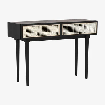 Barker and Stonehouse Hague Console Table, Black