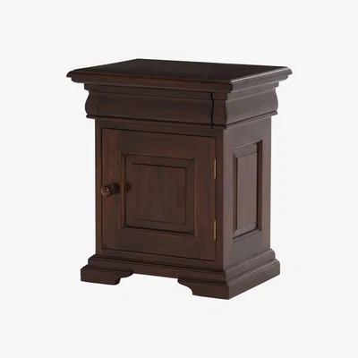 Barker and Stonehouse Grosvenor Mahogany 1 Drawer Right Hand Facing Bedside Table, Brown Mahogany Wood | Barker & Stonehouse