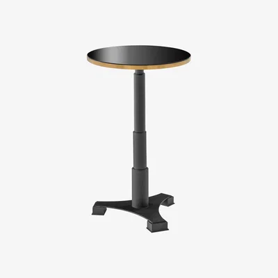 Barker and Stonehouse Eichholtz Avoria Bar Table, Round, Black | Barker & Stonehouse